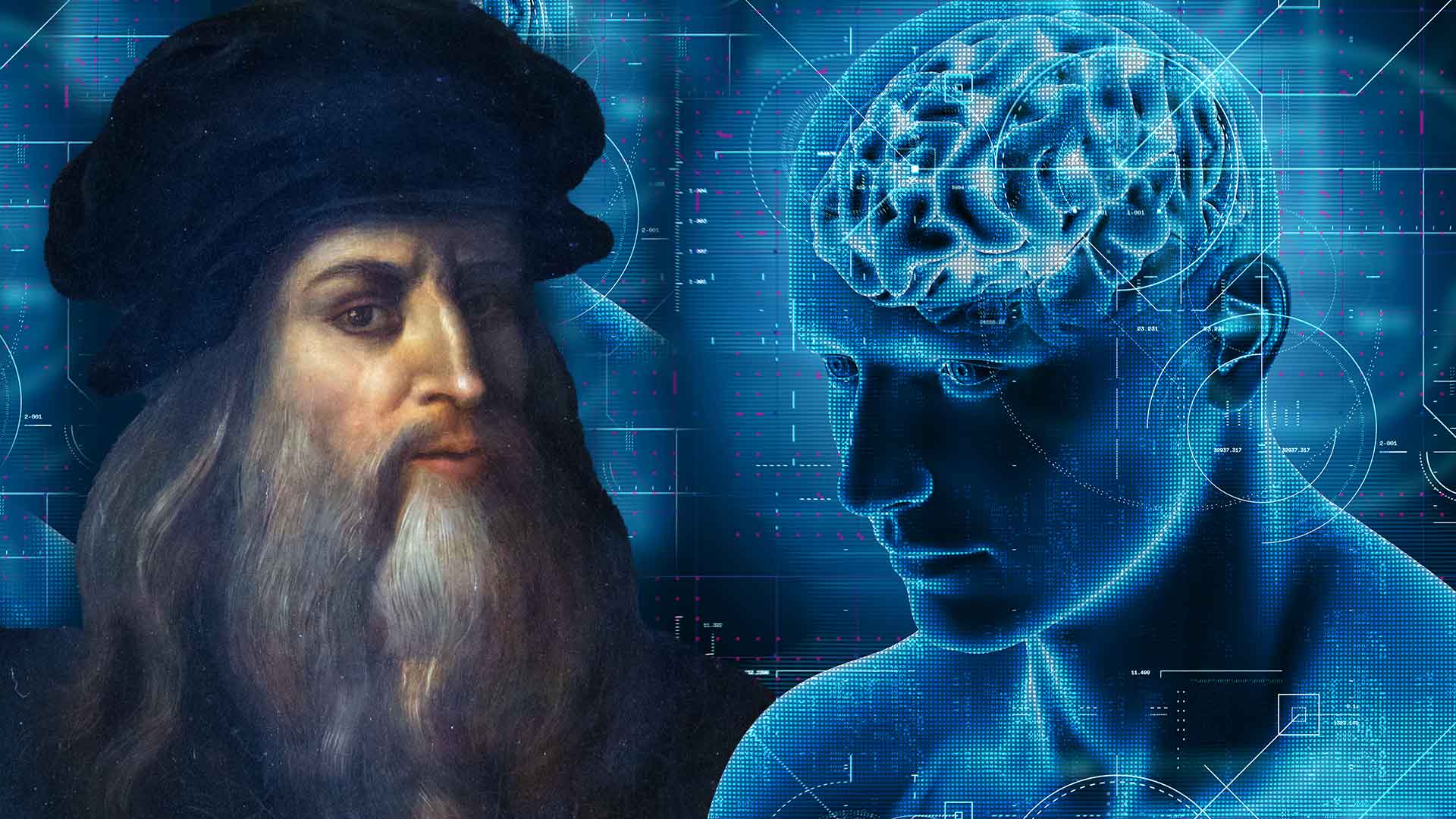 Leonardo da Vinci: il genio umano a confronto con la macchina