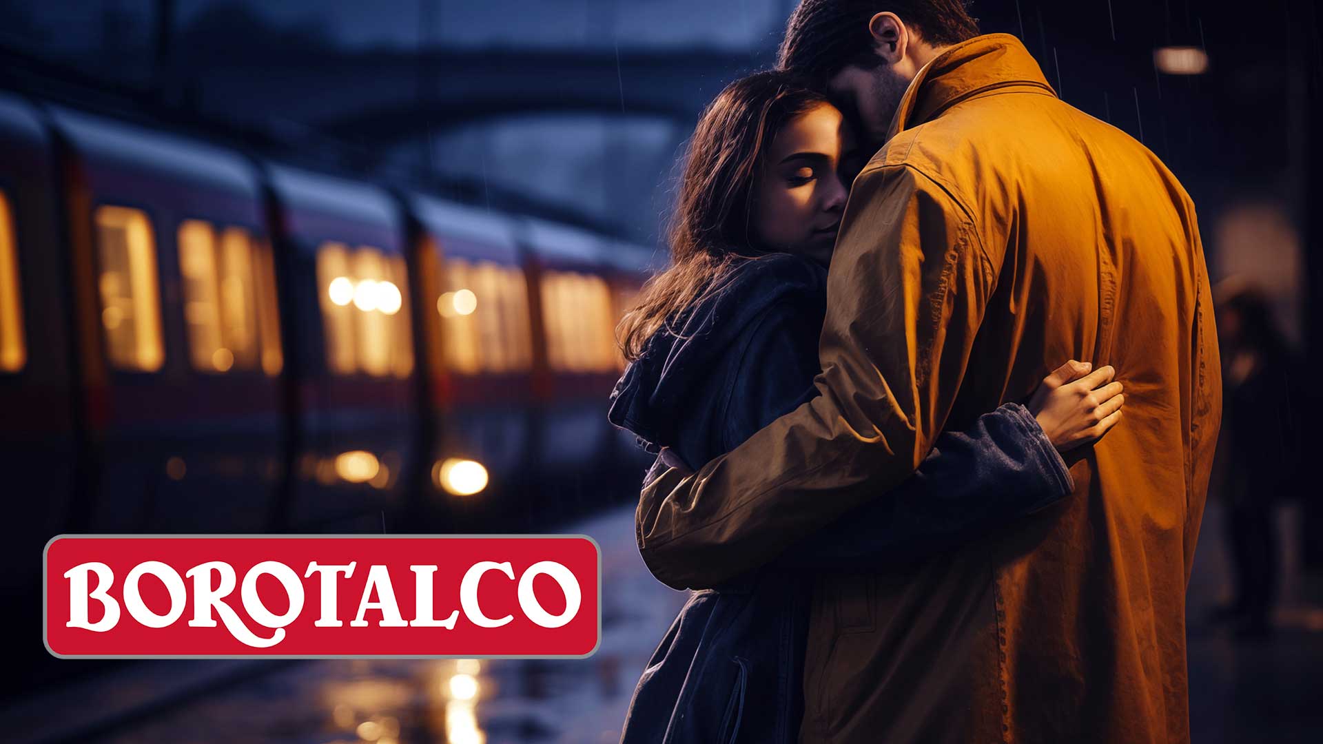 Borotalco e l’abbraccio che viaggia