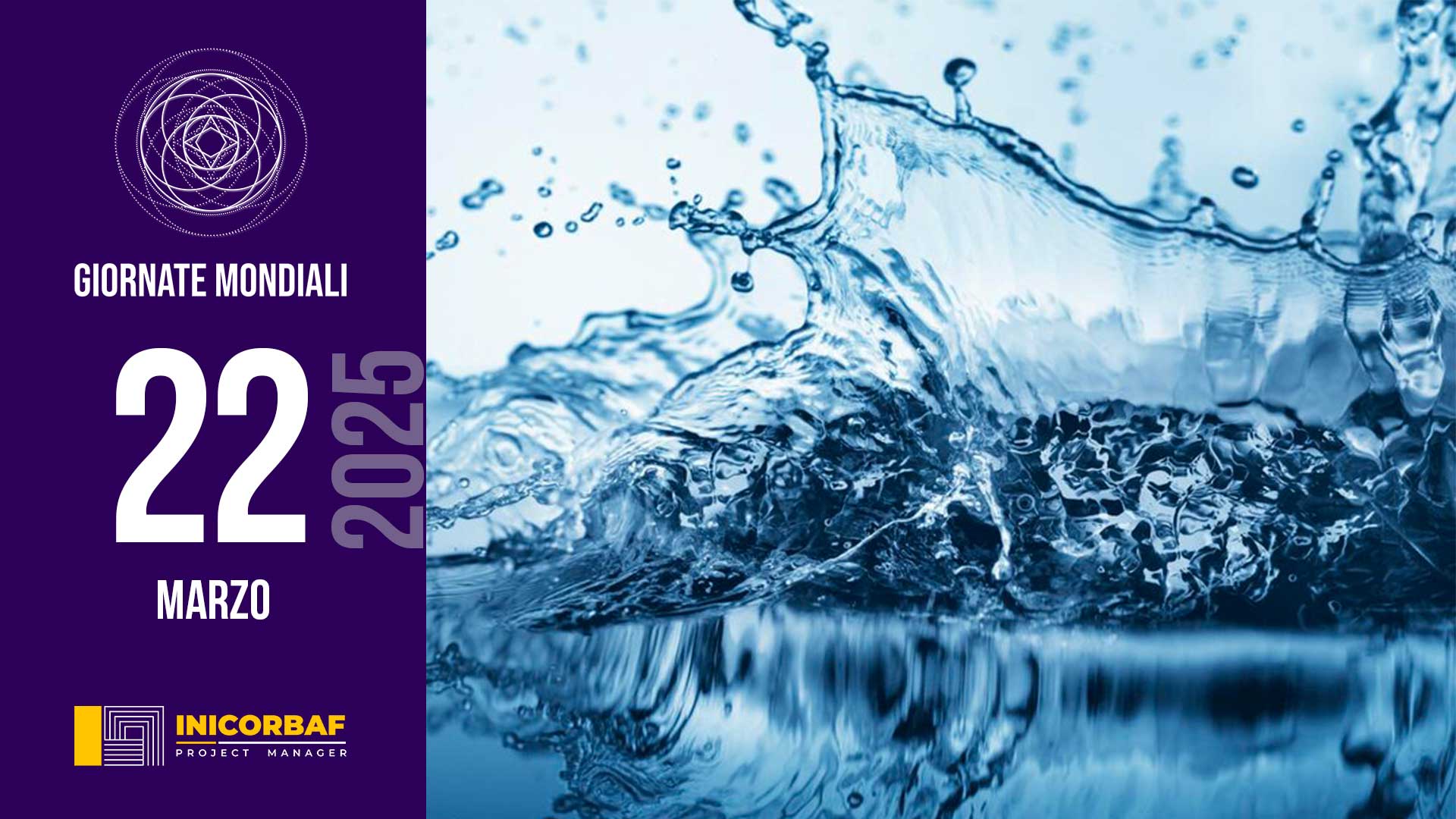 Giornata Mondiale dell’acqua