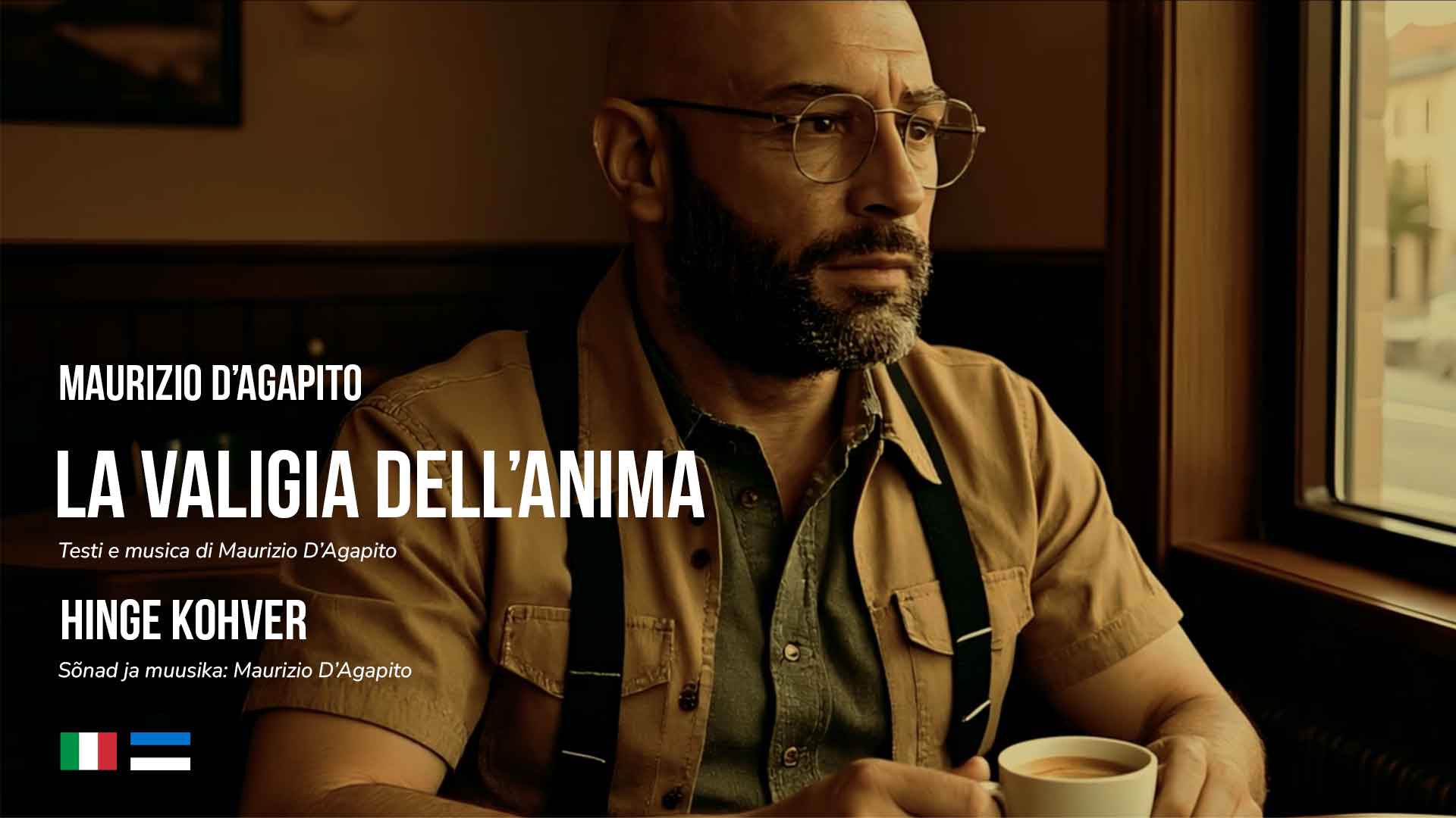 Tra Roma e Tallinn: “La valigia dell’anima” di Maurizio D’Agapito che canta l’identità umana